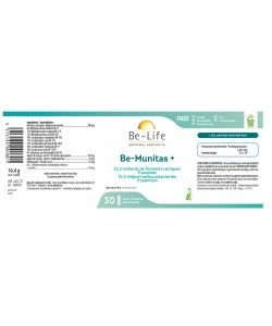 be-Munitas + , 30 capsules